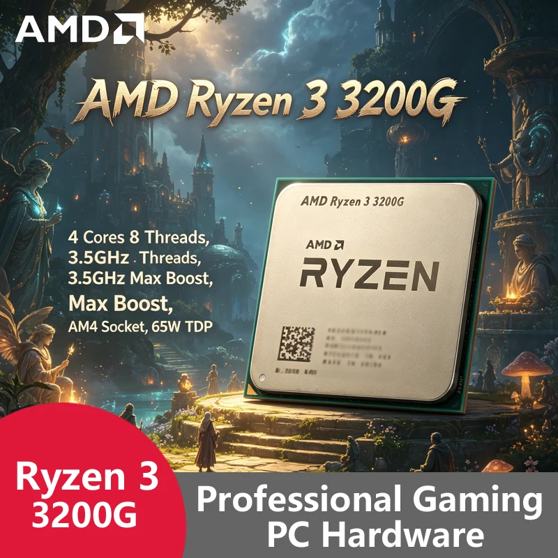 Pc Gaming Cost - Procesor AMD Ryzen 3 3200G AM4