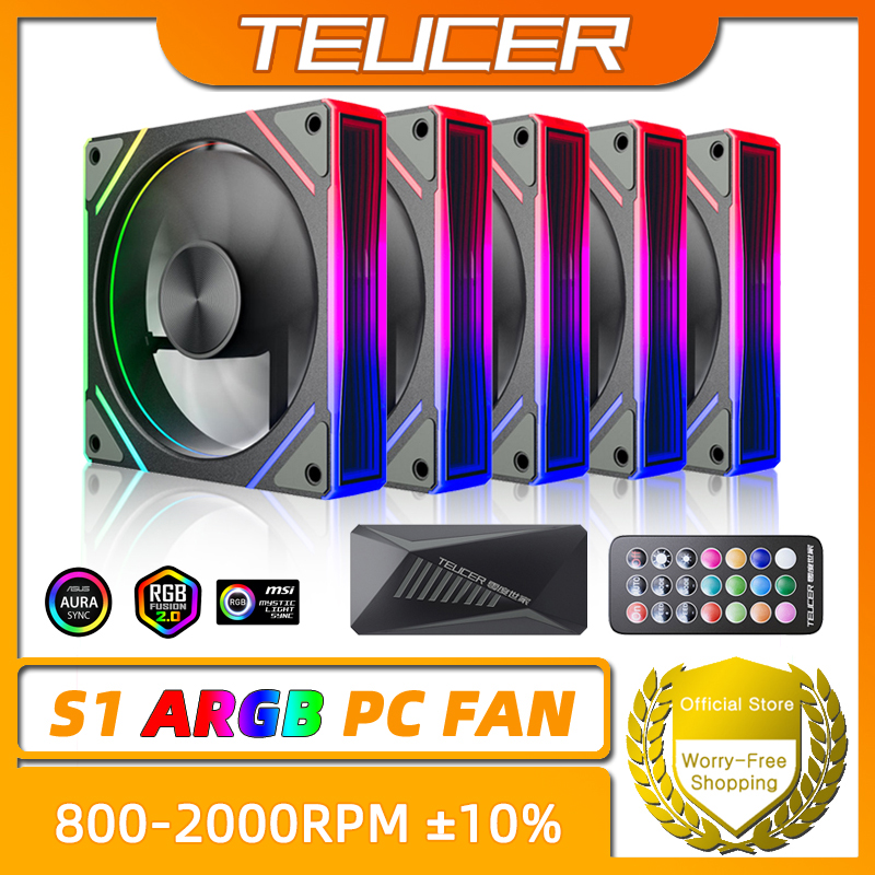 Pc Gaming Water Cooling - Zestaw wentylatorów PC TEUCER Prism S1