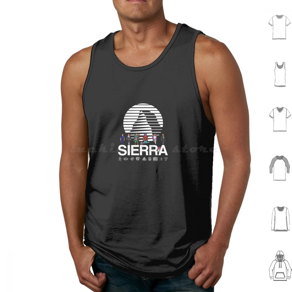 Pc Gaming Icon - Logo Sierra Online (białe) - Bohaterowie