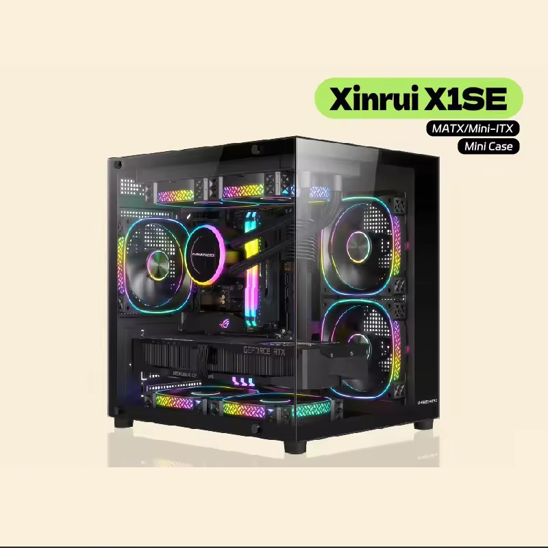 Pc Gaming Dell - Obudowa PC G-PARTNERS Xinrui X1SE MATX