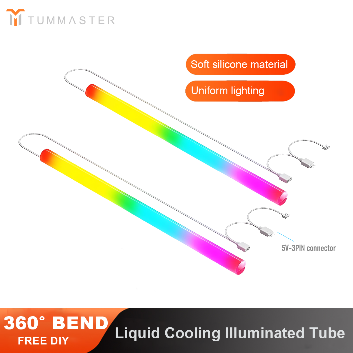 Pc Gaming Water Cooling - TUMMASTER ARGB Rurka do chłodzenia wodnego