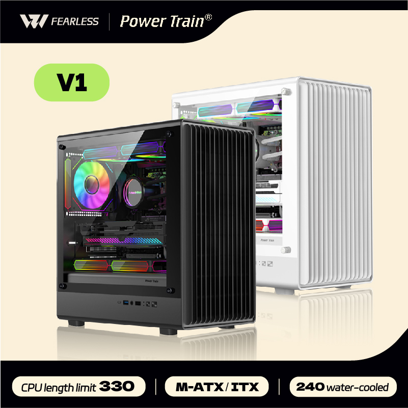 Pc Gaming Dell - Power Train V1 MATX ITX Obudowa