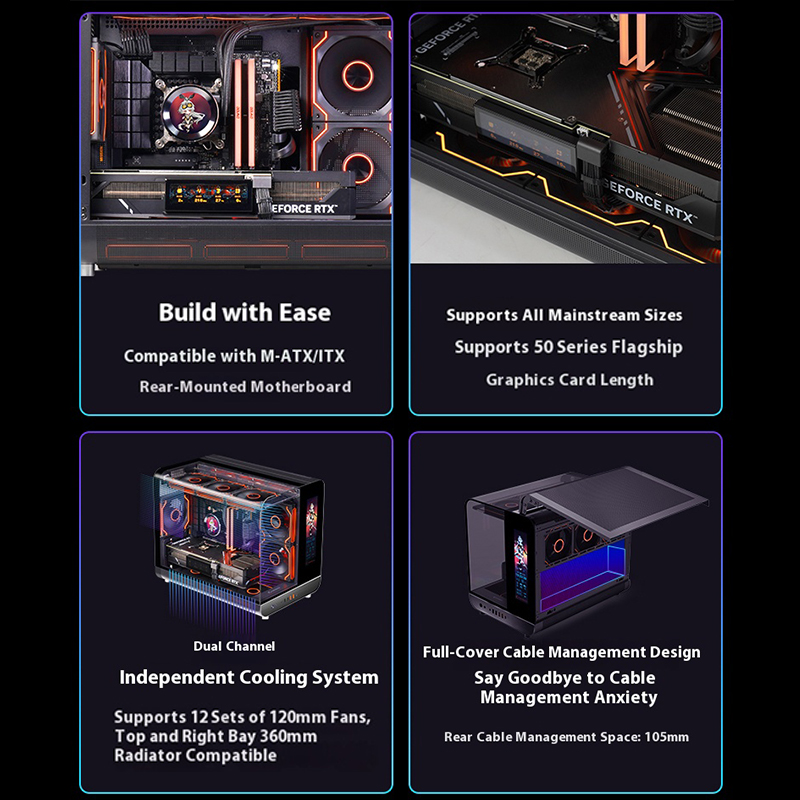 Obudowa komputerowa PowerTrain – Pc Gaming Itx recenzja i cena