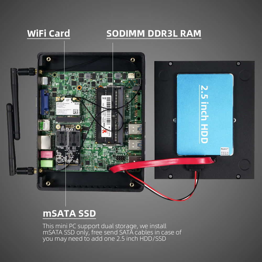 XCY Bezwentylatorowy Mini PC I – Pc Gaming Dell recenzja i cena
