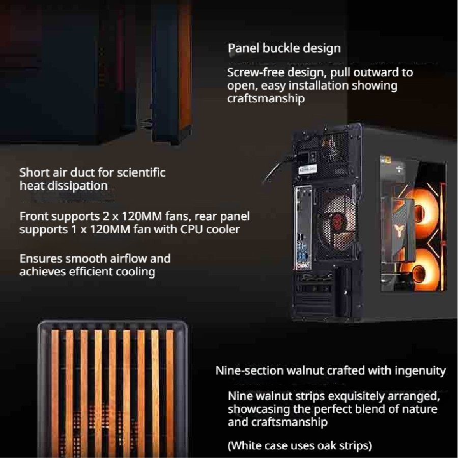Obudowa PC WJCOOLMAN Craftsman – Pc Gaming Dell recenzja i cena