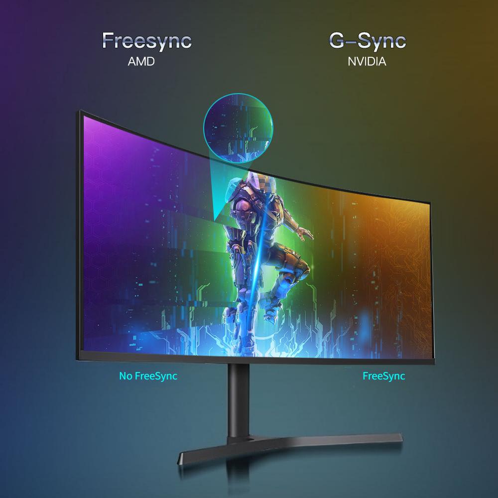 Bezramkowy, cienki monitor LED – Pc Gaming Ultrawide Monitor recenzja i cena