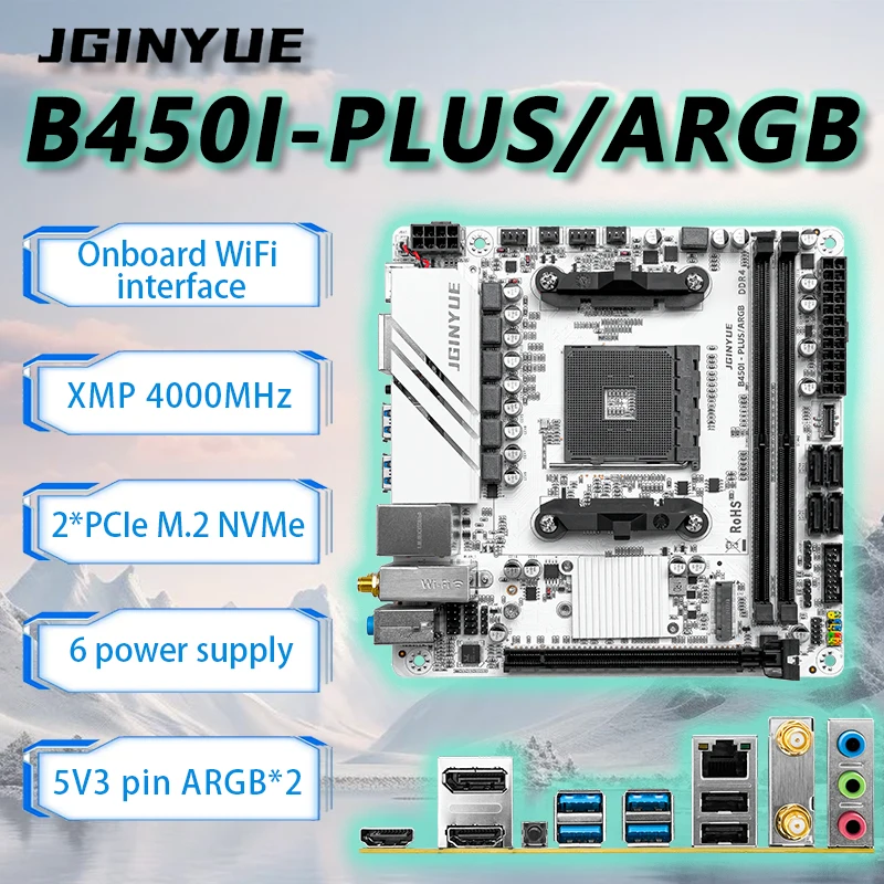 Zestaw płyty głównej JGINYUE B – Pc Gaming Itx recenzja i cena