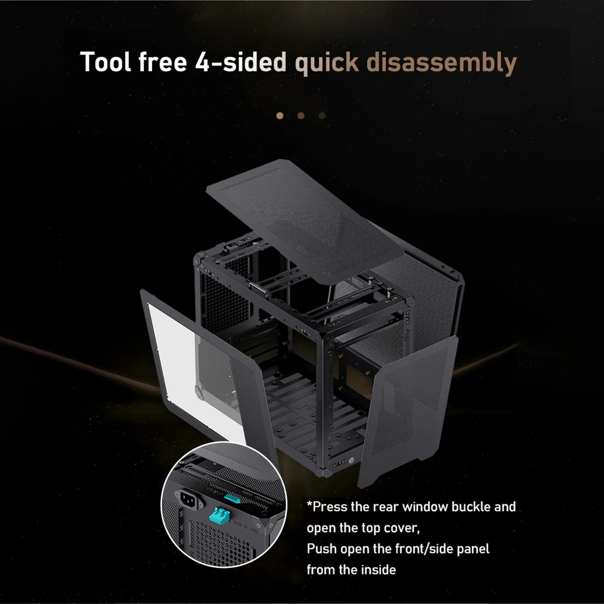 Obudowa JONSBO C6 MAX Mesh Han – Pc Gaming Itx recenzja i cena