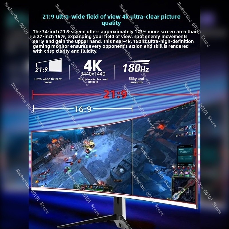 Monitor komputerowy 34 cale 4K – Pc Gaming Ultrawide Monitor recenzja i cena