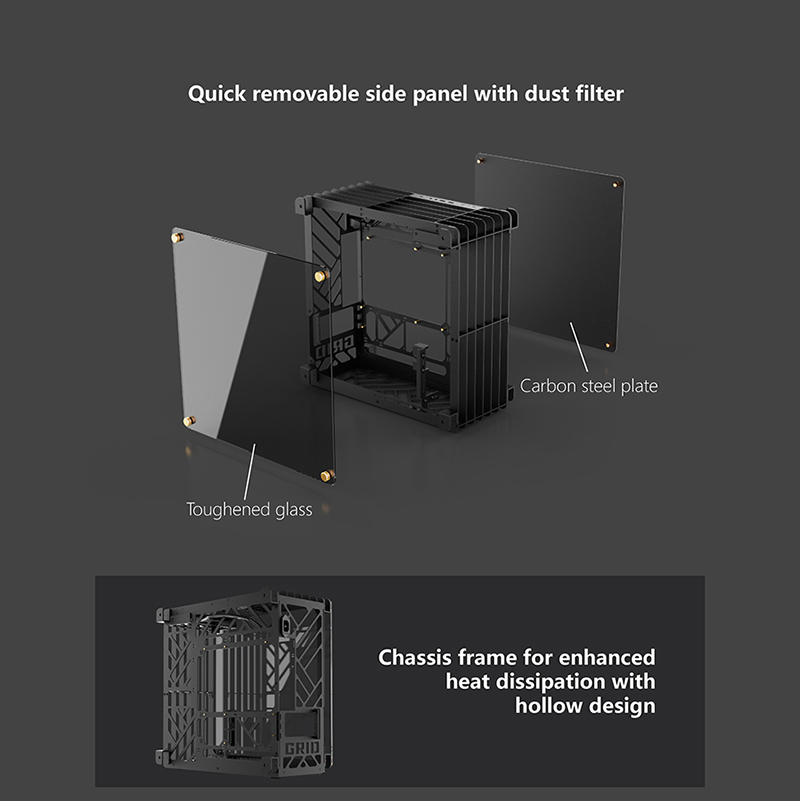 Lovingcool Open Style Support  – Pc Gaming Itx recenzja i cena