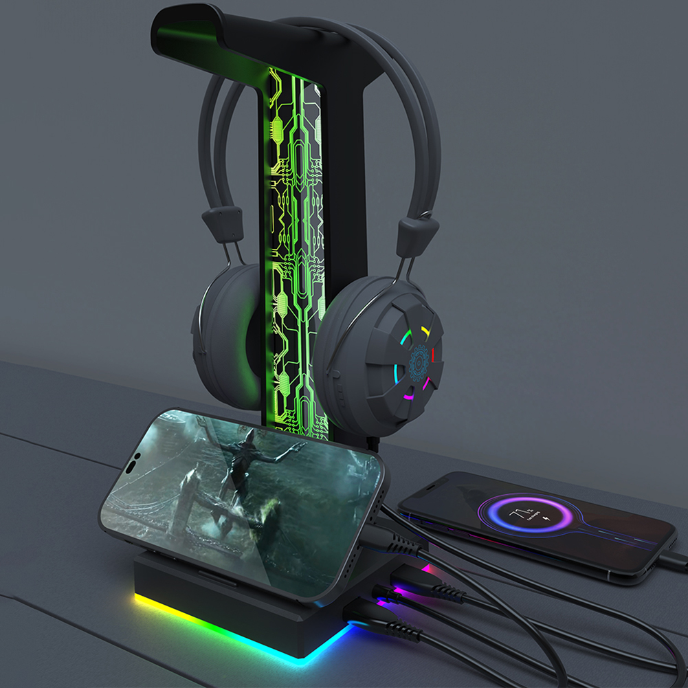 Słuchawki gamingowe RGB podwój – Pc Gaming Simulator recenzja i cena